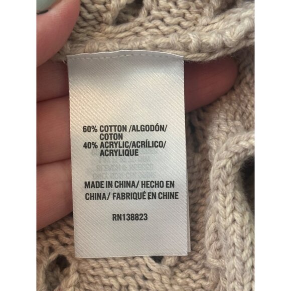 Shyanne Womens Solid Open Knit Duster Cardigan NWT Size M - Picture 7 of 11